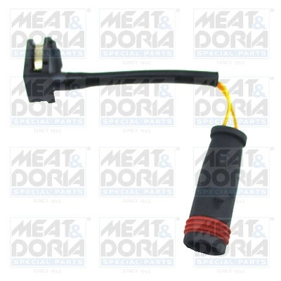 Warning Contact, brake pad wear